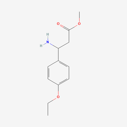 methyl 3-amino-3-(4-ethoxyphenyl)propanoate (CAS: 700350-68-1) - Related Chemical Product
