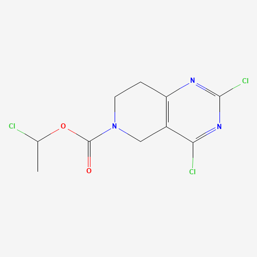 1-chloroethyl 2,4-dichloro-7,8-dihydro-5H-pyrido[4,3-d]pyrimidine-6-carboxylate (CAS: 1201781-22-7) - Related Chemical Product