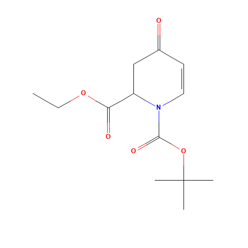 1-O-tert-butyl 2-O-ethyl 4-oxo-2,3-dihydropyridine-1,2-dicarboxylate (CAS: 81357-16-6) - Related Chemical Product