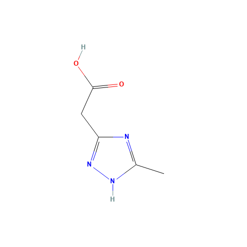 2-(5-methyl-1H-1,2,4-triazol-3-yl)acetic acid (CAS: 720706-28-5) - Related Chemical Product