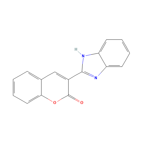 3-(1H-benzimidazol-2-yl)chromen-2-one (CAS: 1032-97-9) - Related Chemical Product