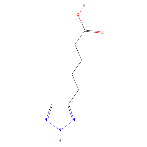 5-(2H-triazol-4-yl)pentanoic acid (CAS: 1461714-38-4) - Related Chemical Product