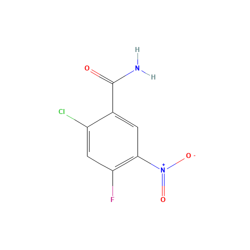 2-chloro-4-fluoro-5-nitrobenzamide (CAS: 862875-20-5) - Related Chemical Product