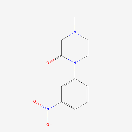 4-methyl-1-(3-nitrophenyl)piperazin-2-one (CAS: 925920-87-2) - Related Chemical Product