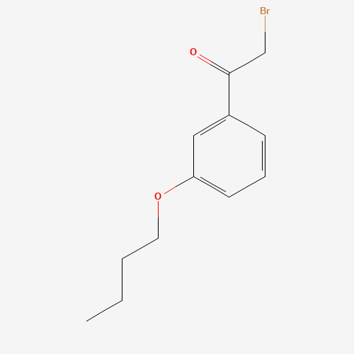 2-bromo-1-(3-butoxyphenyl)ethanone (CAS: 945612-38-4) - Related Chemical Product