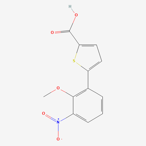 5-(2-methoxy-3-nitrophenyl)thiophene-2-carboxylic acid (CAS: 1262298-24-7) - Related Chemical Product