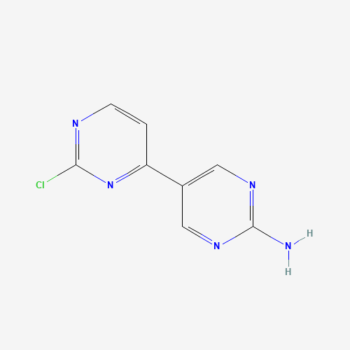 5-(2-chloropyrimidin-4-yl)pyrimidin-2-amine (CAS: 1383716-94-6) - Related Chemical Product