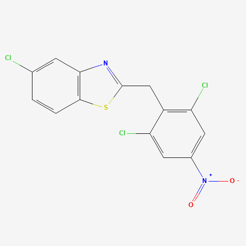 5-chloro-2-[(2,6-dichloro-4-nitrophenyl)methyl]-1,3-benzothiazole (CAS: 315227-97-5) - Related Chemical Product
