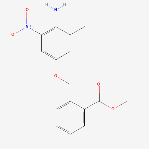 methyl 2-[(4-amino-3-methyl-5-nitrophenoxy)methyl]benzoate (CAS: 808744-52-7) - Related Chemical Product