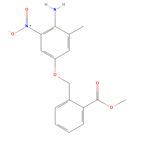 methyl 2-[(4-amino-3-methyl-5-nitrophenoxy)methyl]benzoate (CAS: 808744-52-7) - Related Chemical Product