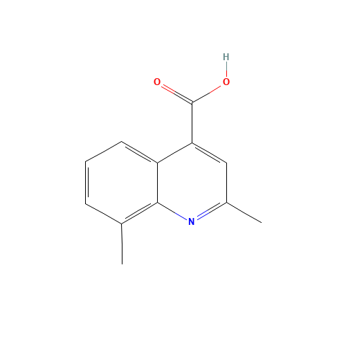 2,8-dimethylquinoline-4-carboxylic acid (CAS: 609822-00-6) - Related Chemical Product