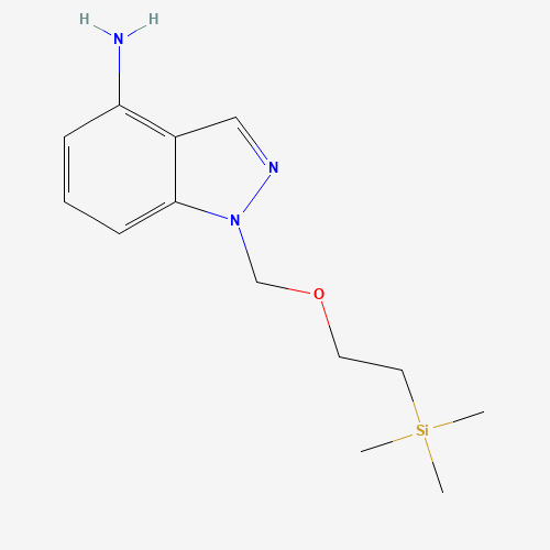 1-(2-trimethylsilylethoxymethyl)indazol-4-amine (CAS: 697739-02-9) - Related Chemical Product