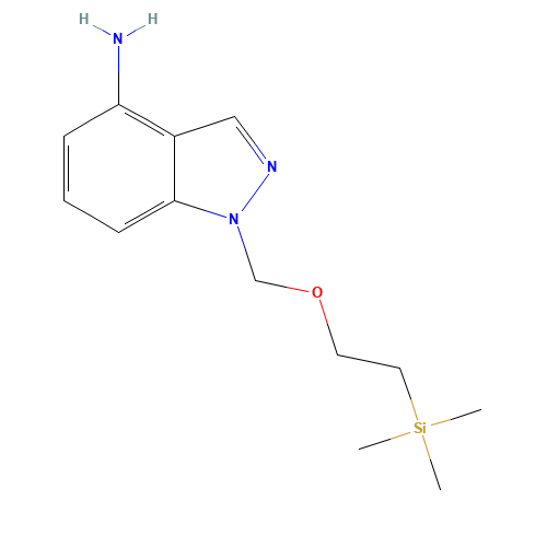 1-(2-trimethylsilylethoxymethyl)indazol-4-amine (CAS: 697739-02-9) - Related Chemical Product