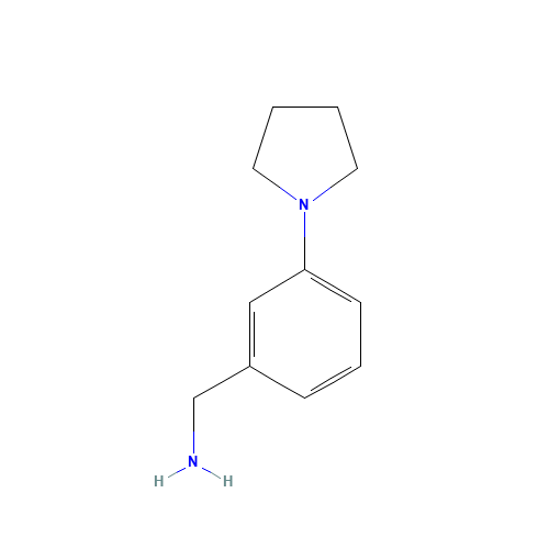 (3-pyrrolidin-1-ylphenyl)methanamine (CAS: 175696-70-5) - Related Chemical Product