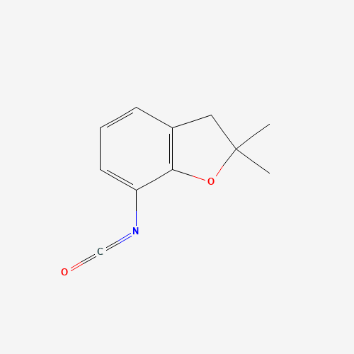 7-isocyanato-2,2-dimethyl-3H-1-benzofuran (CAS: 87254-55-5) - Related Chemical Product