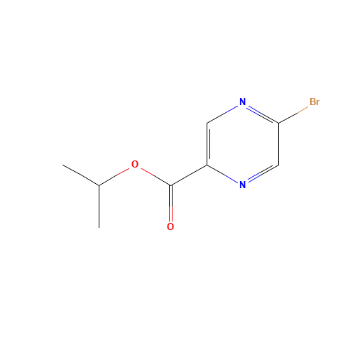 propan-2-yl 5-bromopyrazine-2-carboxylate (CAS: 1474073-51-2) - Related Chemical Product