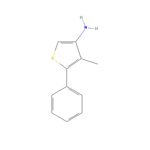 4-methyl-5-phenylthiophen-3-amine (CAS: 942941-80-2) - Related Chemical Product