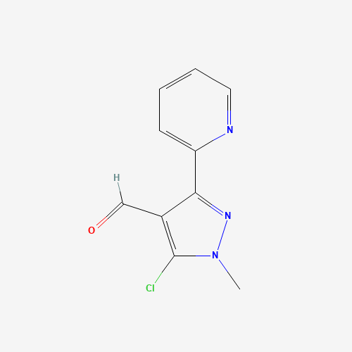 5-chloro-1-methyl-3-pyridin-2-ylpyrazole-4-carbaldehyde (CAS: 857640-07-4) - Related Chemical Product