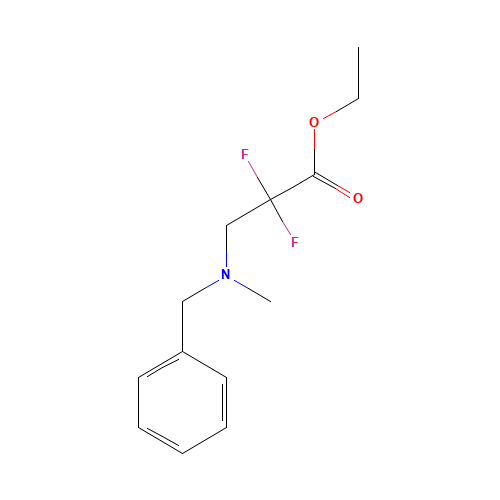 ethyl 3-[benzyl(methyl)amino]-2,2-difluoropropanoate (CAS: 1346597-47-4) - Related Chemical Product