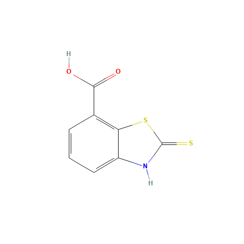 2-sulfanylidene-3H-1,3-benzothiazole-7-carboxylic acid (CAS: 89898-75-9) - Related Chemical Product