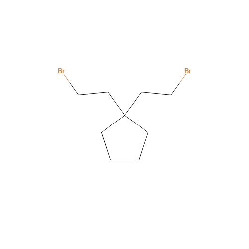 1,1-bis(2-bromoethyl)cyclopentane (CAS: 3187-39-1) - Related Chemical Product