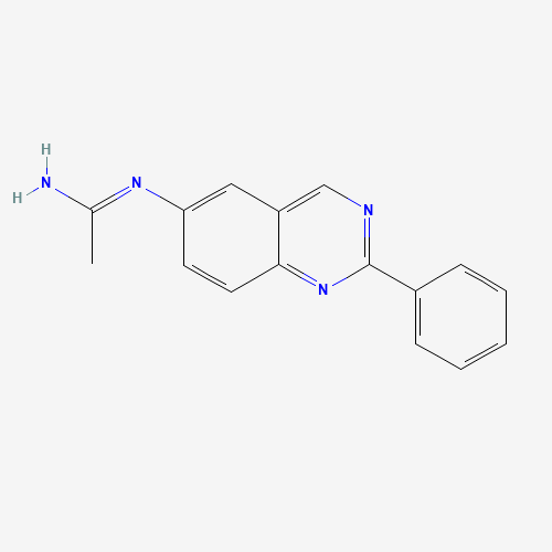 N'-(2-phenylquinazolin-6-yl)ethanimidamide (CAS: 863771-04-4) - Related Chemical Product