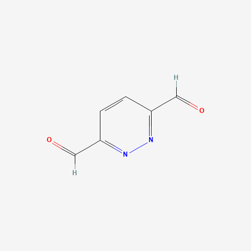 pyridazine-3,6-dicarbaldehyde (CAS: 78213-68-0) - Chemical Structure and Molecular Formula 