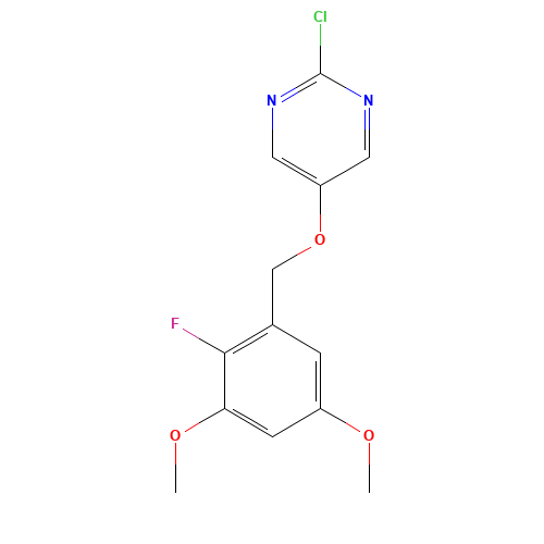 2-chloro-5-[(2-fluoro-3,5-dimethoxyphenyl)methoxy]pyrimidine (CAS: 1453212-59-3) - Related Chemical Product