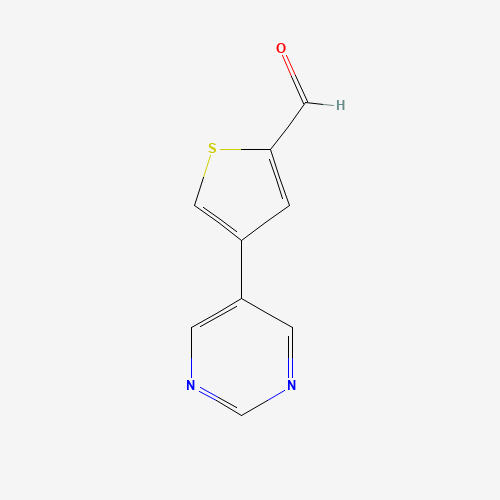 4-pyrimidin-5-ylthiophene-2-carbaldehyde (CAS: 893741-28-1) - Related Chemical Product