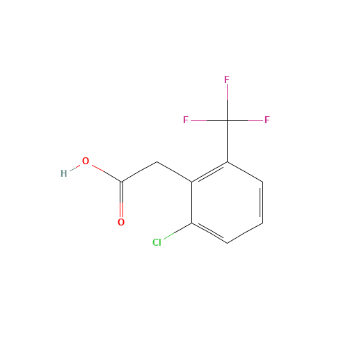 2-[2-chloro-6-(trifluoromethyl)phenyl]acetic acid (CAS: 886500-31-8) - Related Chemical Product
