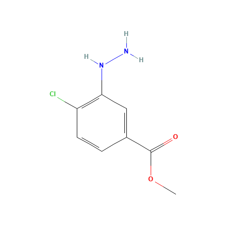 methyl 4-chloro-3-hydrazinylbenzoate (CAS: 89981-25-9) - Related Chemical Product