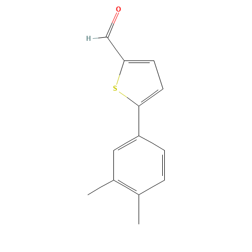 5-(3,4-dimethylphenyl)thiophene-2-carbaldehyde (CAS: 343604-14-8) - Related Chemical Product