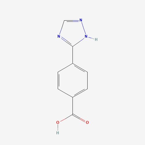 4-(1H-1,2,4-triazol-5-yl)benzoic acid (CAS: 876715-40-1) - Related Chemical Product