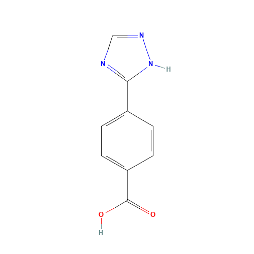 4-(1H-1,2,4-triazol-5-yl)benzoic acid (CAS: 876715-40-1) - Related Chemical Product