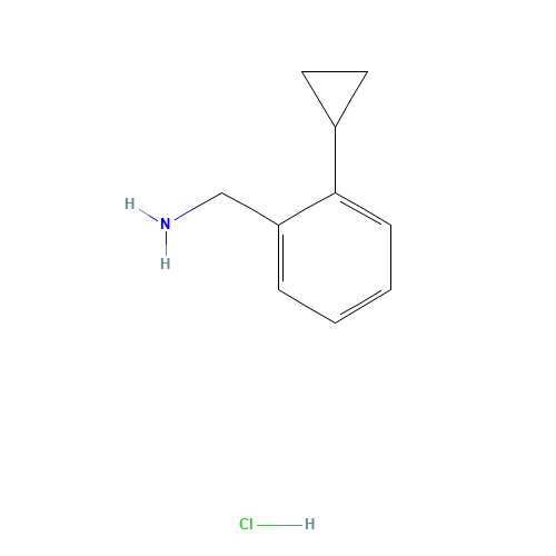 (2-cyclopropylphenyl)methanamine;hydrochloride (CAS: 118184-64-8) - Related Chemical Product