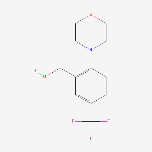 [2-morpholin-4-yl-5-(trifluoromethyl)phenyl]methanol (CAS: 886851-51-0) - Related Chemical Product