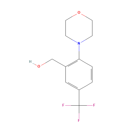[2-morpholin-4-yl-5-(trifluoromethyl)phenyl]methanol (CAS: 886851-51-0) - Related Chemical Product