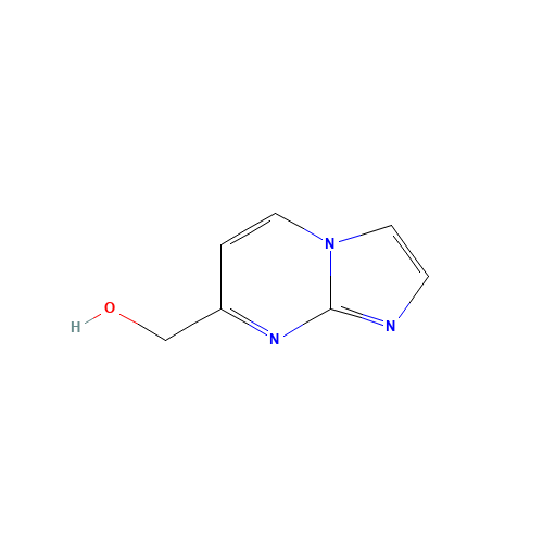 imidazo[1,2-a]pyrimidin-7-ylmethanol (CAS: 375857-81-1) - Chemical Structure and Molecular Formula 