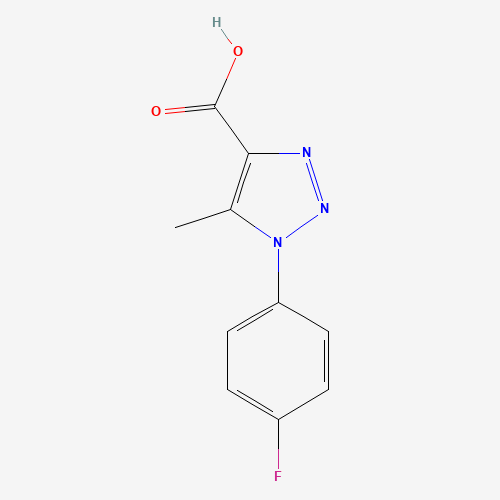 1-(4-fluorophenyl)-5-methyltriazole-4-carboxylic acid (CAS: 887035-89-4) - Related Chemical Product