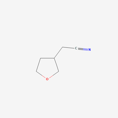 2-(oxolan-3-yl)acetonitrile (CAS: 476415-60-8) - Chemical Structure and Molecular Formula 