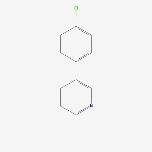 5-(4-chlorophenyl)-2-methylpyridine (CAS: 23148-35-8) - Related Chemical Product