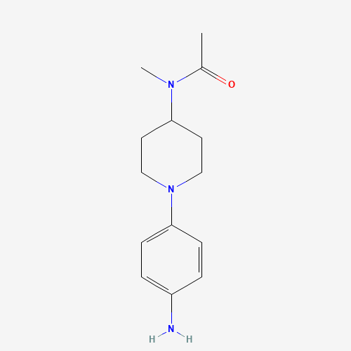 N-[1-(4-aminophenyl)piperidin-4-yl]-N-methylacetamide (CAS: 115091-12-8) - Related Chemical Product