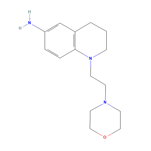 1-(2-morpholin-4-ylethyl)-3,4-dihydro-2H-quinolin-6-amine (CAS: 1019556-42-3) - Related Chemical Product