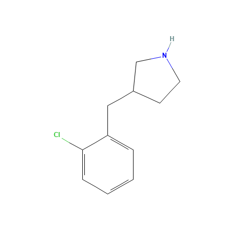 3-[(2-chlorophenyl)methyl]pyrrolidine (CAS: 1003561-98-5) - Related Chemical Product
