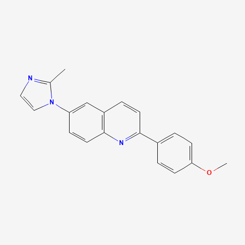 2-(4-methoxyphenyl)-6-(2-methylimidazol-1-yl)quinoline (CAS: 1201902-17-1) - Related Chemical Product