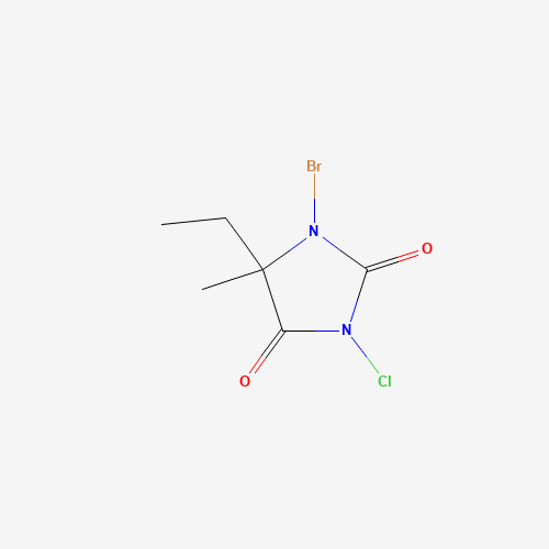 1-bromo-3-chloro-5-ethyl-5-methylimidazolidine-2,4-dione (CAS: 89415-46-3) - Related Chemical Product