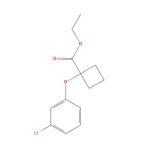 ethyl 1-(3-chlorophenoxy)cyclobutane-1-carboxylate (CAS: 1252672-56-2) - Related Chemical Product