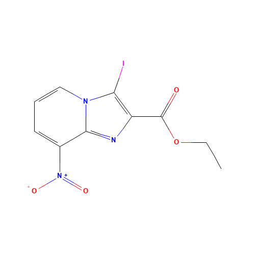 ethyl 3-iodo-8-nitroimidazo[1,2-a]pyridine-2-carboxylate (CAS: 885271-48-7) - Related Chemical Product