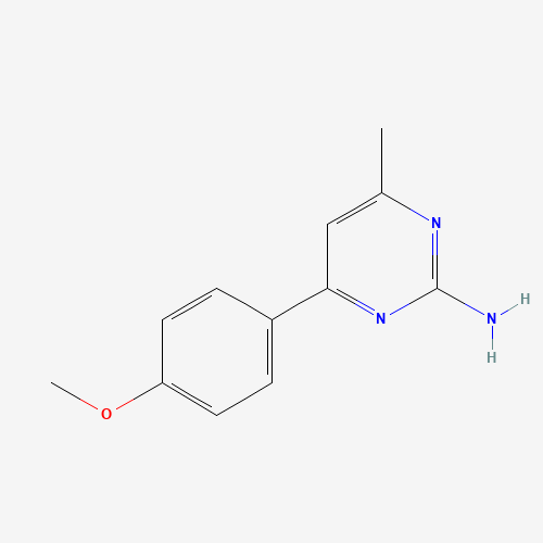 4-(4-methoxyphenyl)-6-methylpyrimidin-2-amine (CAS: 61541-75-1) - Related Chemical Product