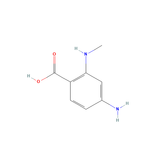 4-amino-2-(methylamino)benzoic acid (CAS: 19714-98-8) - Related Chemical Product